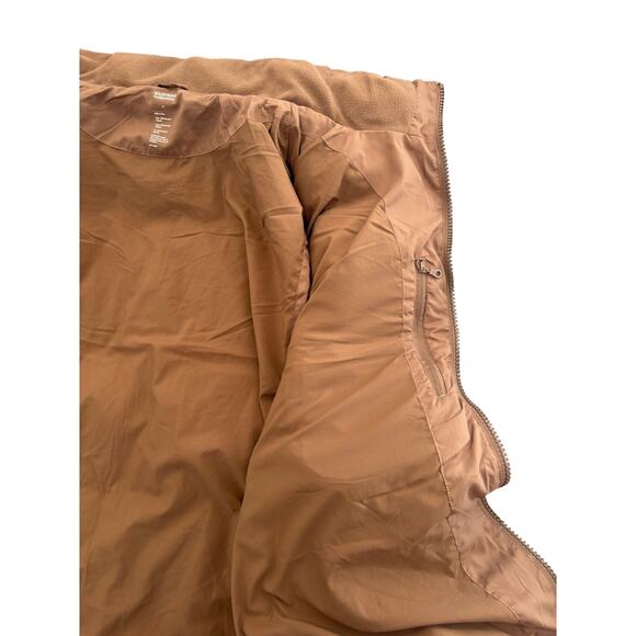 Girlfriend Collective Everyone Puffer Vest size 9 (4x) Brown color - Picture 6 of 6